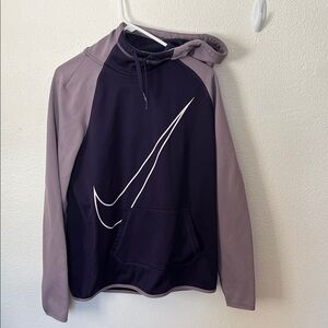 Nike Purple and Lavender Hoodie